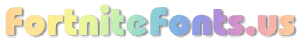 Fortnite Fonts Logo